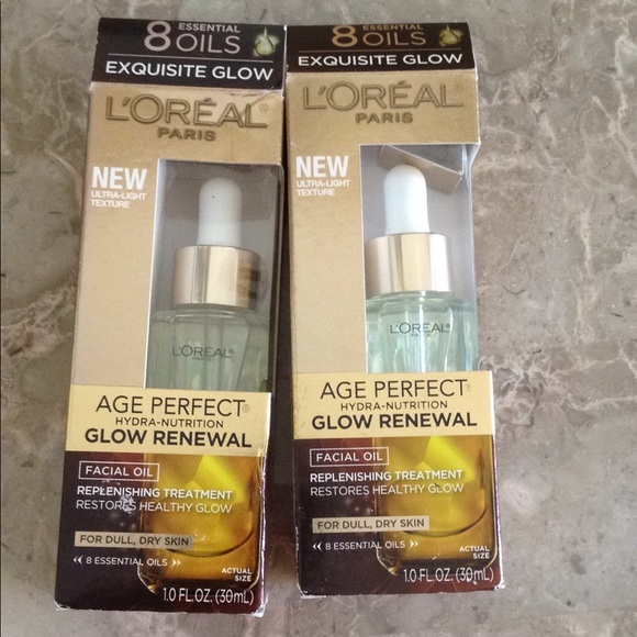 L'Oreal Other - 2- L'Oréal Age Perfect Glow Renewal Treatment oil